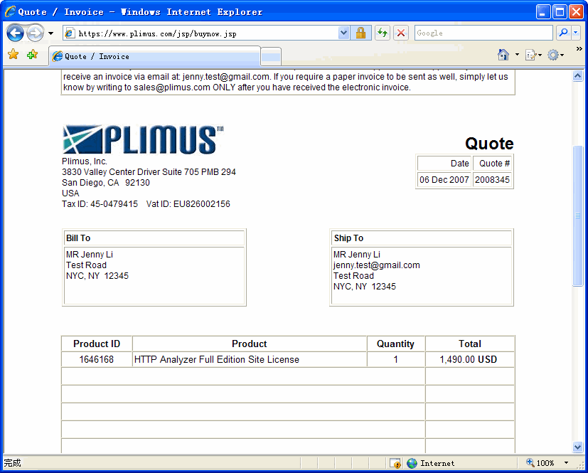 pro forma payment definition